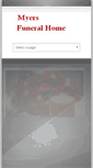 Mobile Screenshot of myersfuneralhometn.com